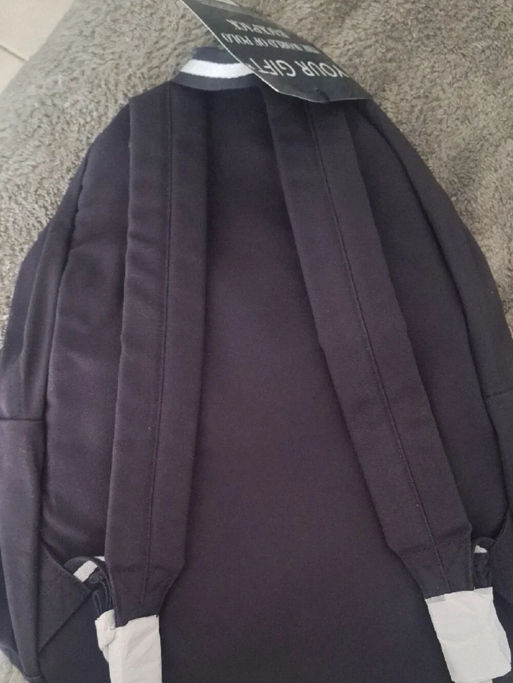Ralph Lauren Navy Backpack with White Polo Logo